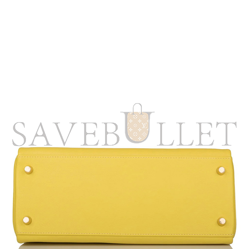 H**me5 kelly 28 lime evercolor gold hardware (28*22*10cm)